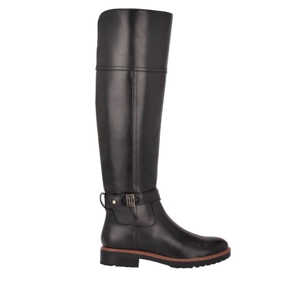 Tommy Hilfiger Women's Felvia Knee High Boot, Black, 6- NIB.